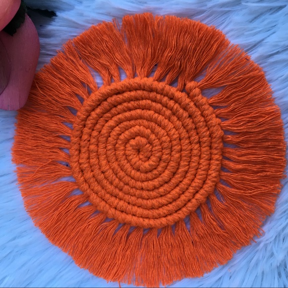 4PCS Macramé Coaster For Drink 🍹 Handmade - Picture 6 of 13